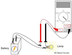 Mengukur arus listrik